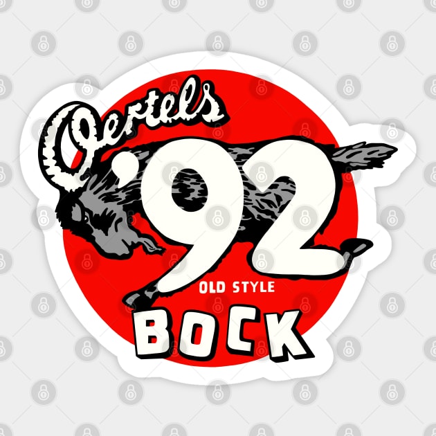 Oertels 1892 Bock Sticker by Colonel JD McShiteBurger